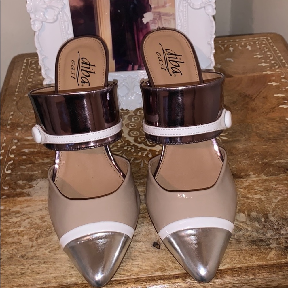 Sling back heels